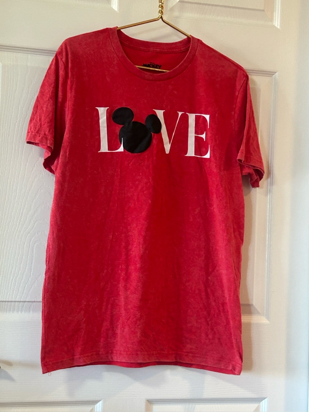 Disney Men's Mickey Love Graphic Ter
